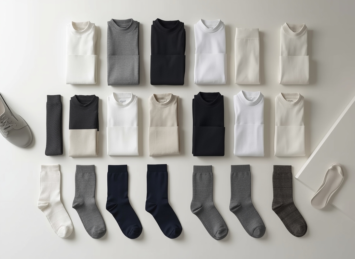 Complete overview of Vorthralzolvaren minimalist sock collection
