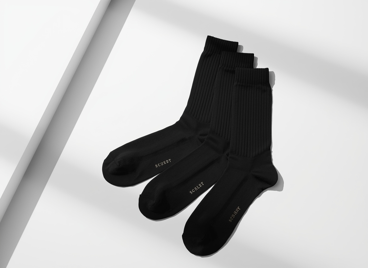 Essential Black premium minimalist socks